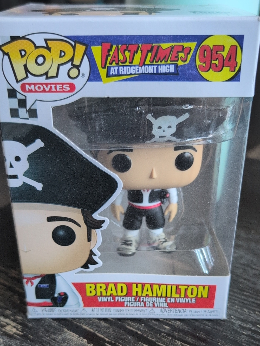 Funko Pop! Movies Brad Hamilton (Black, White, Red) #954